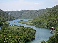 Řeka Krka