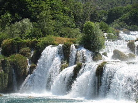 Krka Skradinski Buk - fotografie národního parku a vodopádu Krka.
